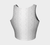 Cosmic Jewel (Greyscale) - Crop Top