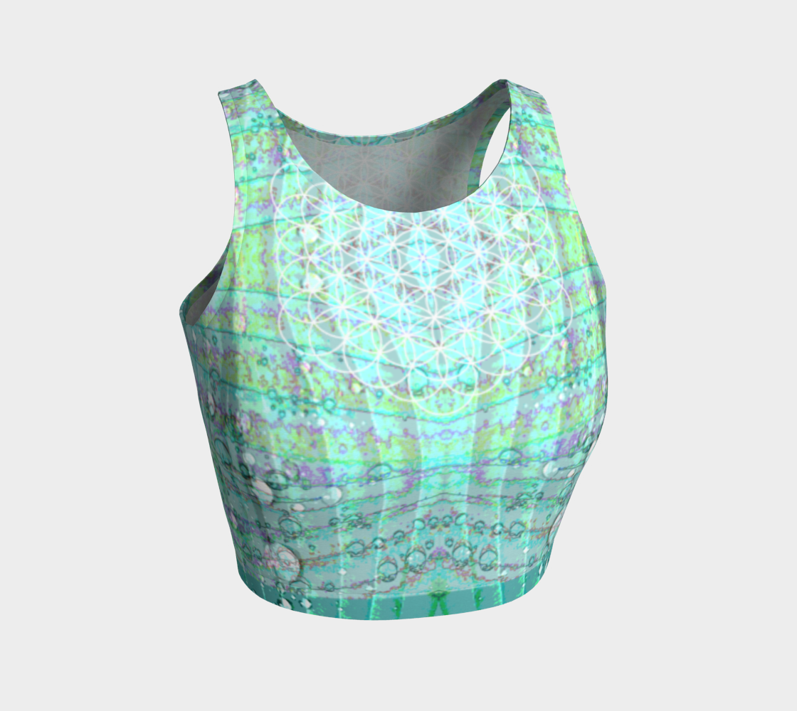 Aquamarine - Crop Top