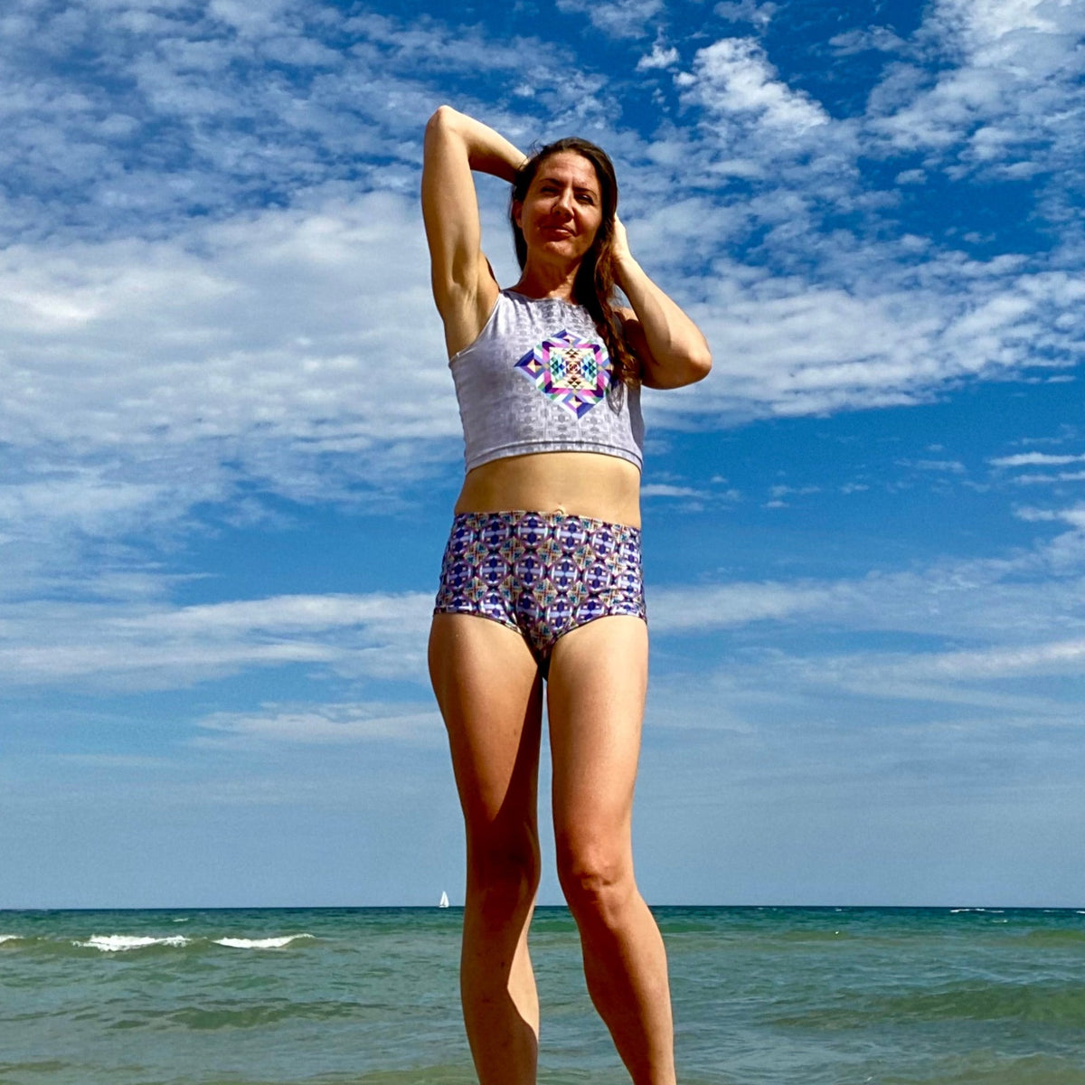 Cosmic Jewel - Booty Shorts