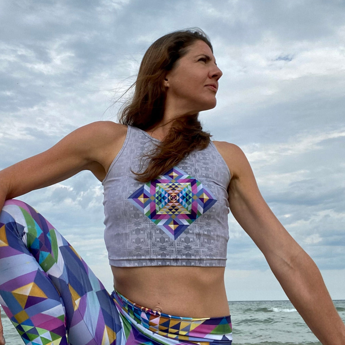 Cosmic Jewel - Crop Top