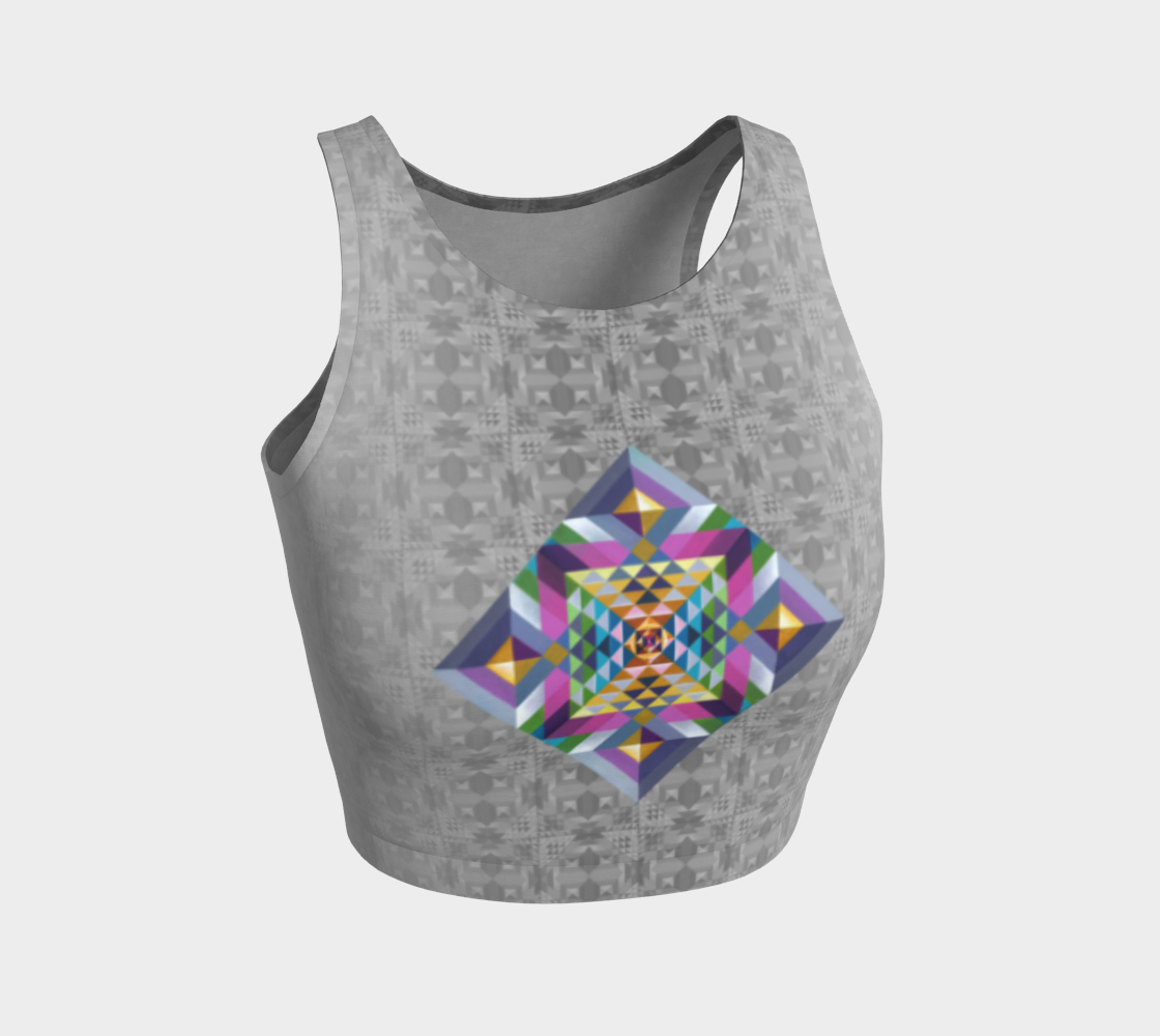 Cosmic Jewel - Crop Top